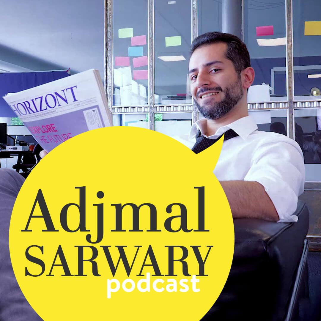 Adjmal Sarwary Podcast cover art from the original website