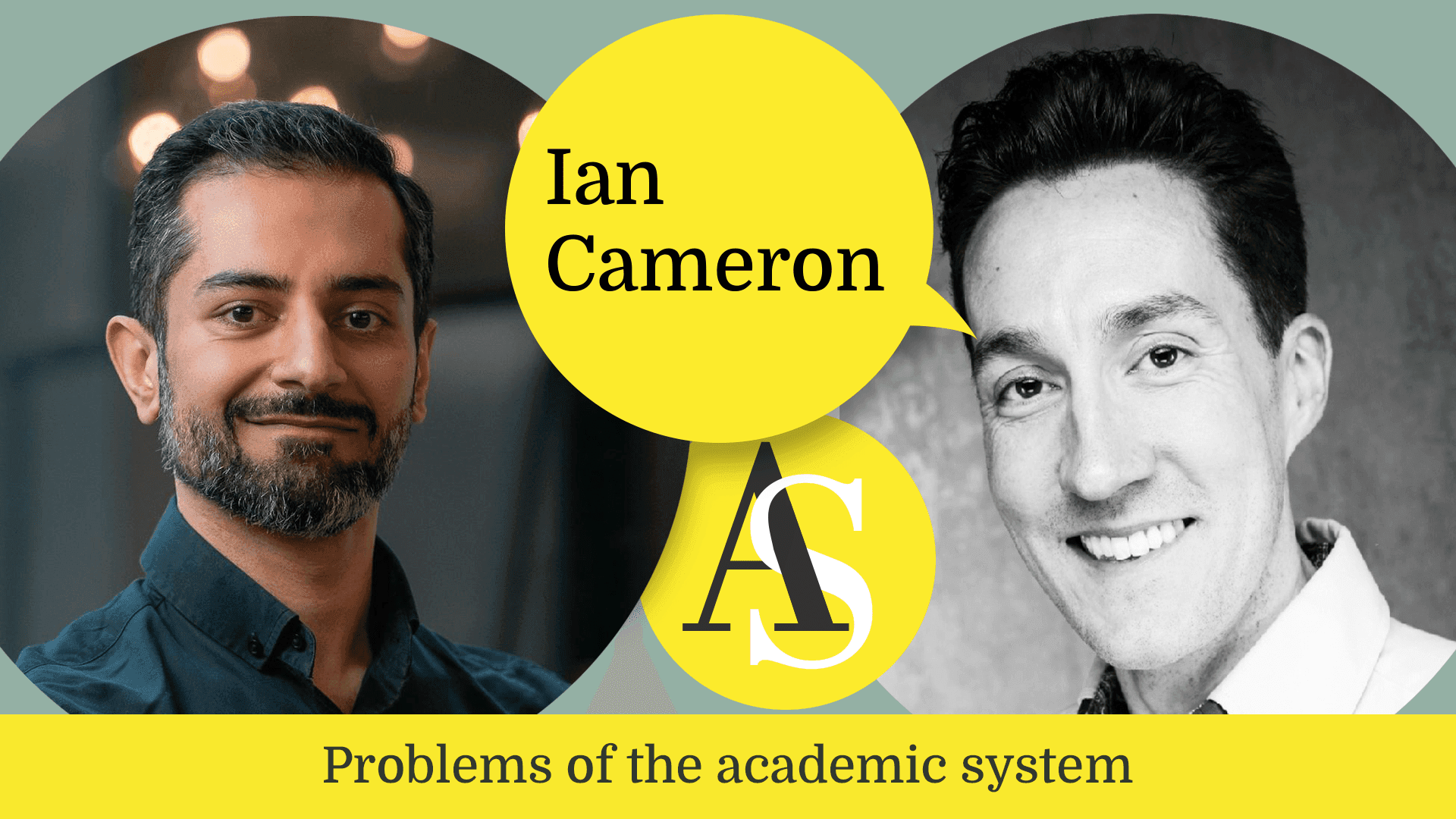 Ian Cameron - Problems of the academic system