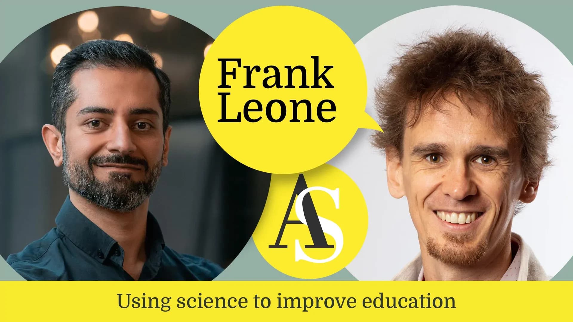 Frank Leone - Using science to improve education